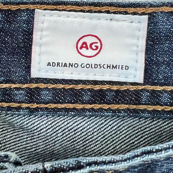 AG Adriano Goldschmied Men's Jeans 35x28 Blue Denim B-Type III Easy Dark Wash - Picture 12 of 15